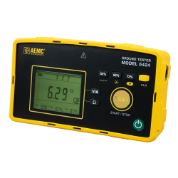 AEMC 2135.59 - Ground Resistance Tester Model 6424 Kit-300ft (Digital, 3-Point) (Cat #2135.57 & 2135.36)